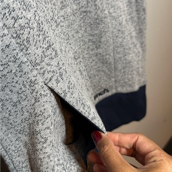 Bench Tranquil Funnel Neck Hoodie Pullover Gray Heather Size Small (36/74) NWT - Picture 4 of 8